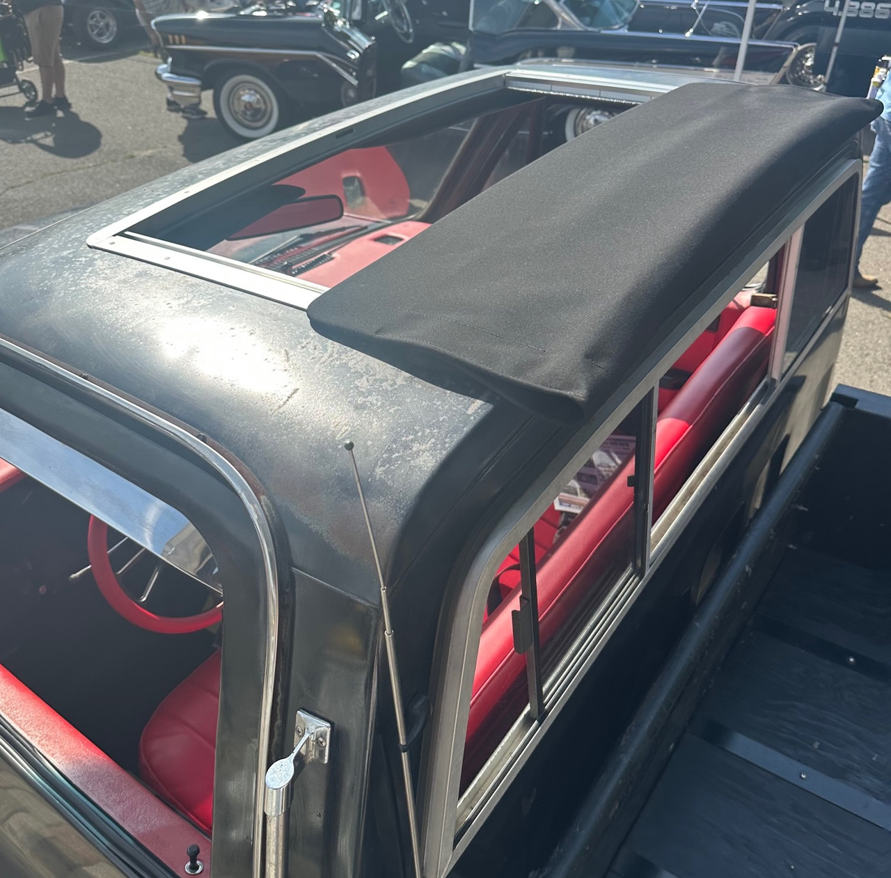 19731987 Chevy & GMC C10 Truck 44" x 24" Sliding Ragtop Folding