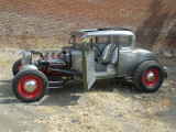 Rat Rod (Ratrod) Coupe Sliding Ragtop 40"x40"