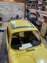 VW Beetle 35" x 50" Sliding Ragtop Folding Sunroof Kit (Brazilian Size)