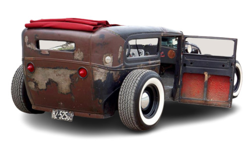 Rat Rod (Ratrod) Sedans Sliding Ragtop 40"x70"