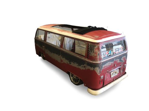 68-79 VW Bus 46"x72" Early Size Sliding Ragtop (Fits Sunroof Bus)