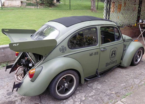 VW Beetle 35" x 50" Sliding Ragtop Folding Sunroof Kit (Brazilian Size)