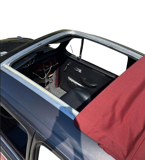 1953-1976 VW Beetle Teto Solar 96cm X 126cm Britax Style Sliding Ragtop ...