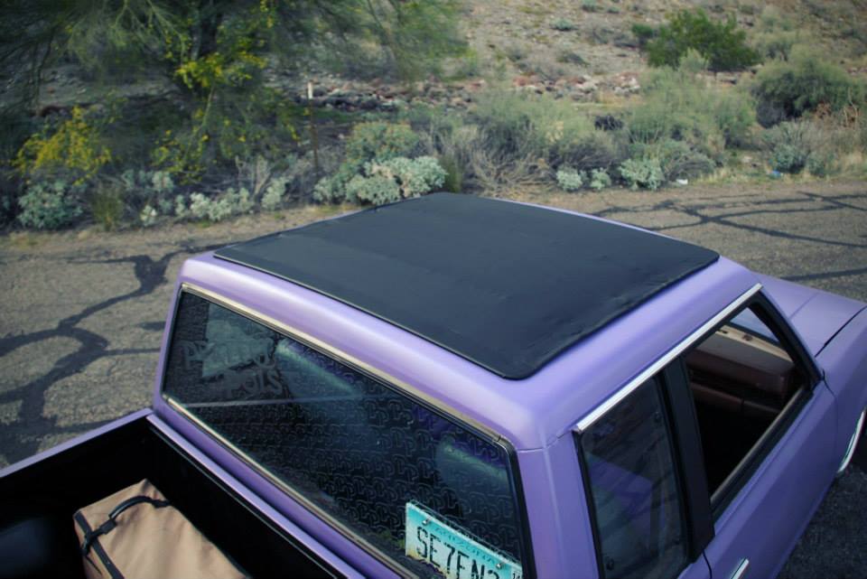 1980-1986 Nissan/Datsun 720 Ext. Cab Sliding Ragtop Folding