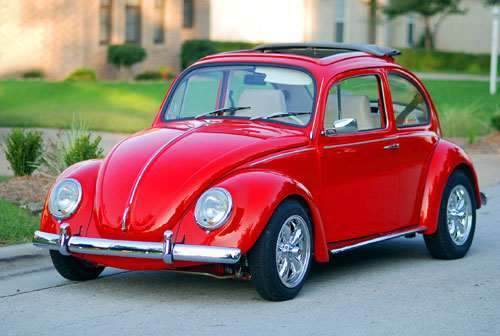 VW Beetle 1953-1976 (Type 1) 2 Fold Sliding Ragtop W/ Paintable