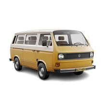 1979-2002 VW T2/T3 Vanagon 40" x 40" Sliding Ragtop Folding Sunroof Kit