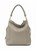Rock this tan bag.  Has back zipper top zipper closure. Handbag, tote bag. Tote bag style purse. Great quality 