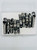 Chandelier press on nails, Black rhinestone bling nails, Mall goth press ons, black nail art, Long Gothic Black Press On nails, Vampire Nails, 3D Charm Nails