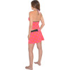 Jettribe Brady Swim Skirt - Pink/Orange PWC Swimwear (Closeout -Medium Only) 