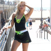 Jettribe Mission Bay Swim Skirt - Neon Yellow/Green PWC Jetski Swimwear 