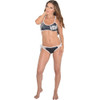 Jettribe Sporty Spice Bikini 2pc Set - Black/White PWC Jetski Swimwear 