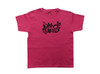 Jettribe Girls Youth Block Pink T-Shirt PWC Jetski Ride & Race Apparel 