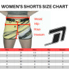 Jettribe Sharpened Ladies Shorts - Green or Online Limited Edition or PWC Jetski Ride and Race Apparel