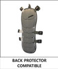 Jettribe RS-18P Side Entry Impact Vest | Red | Customization Option | Size XS & SM Only
