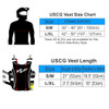 Jettribe USCG Hyper Vest | Green | Coast Guard Approved CGA Type 3 | Side-Entry Jet Ski Vest 
