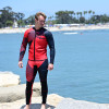 Jettribe Hyper Red Wetsuit | 2 Piece Set | John & Jacket | Jet Ski Ride Wear 