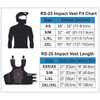 Jettribe RS-25P Side Entry Impact Vest or Blue or Customization Option or PWC Jet Ski Ride and Race