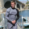 Jettribe Team Rider Rashguard Long Sleeve Shirt or Black / Grey or UV Protection Swim Shirt