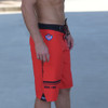 Jettribe Team Rider Mens Board Shorts or Red or Cargo Pocket