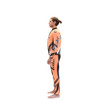  1st Generation Sharpened Neon Orange Wetsuit | 2 Piece Set | John & Jacket | Closeout Size Small 