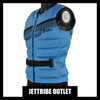 Jettribe Outlet - Pivot Wake Vest | Aqua Blue | Sample Comp Neoprene | Closeout 