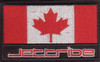 Jettribe Flag Velcro Patch (Multiple Countries) PWC Jetski Ride & Race