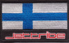 Jettribe Flag Velcro Patch (Multiple Countries) PWC Jetski Ride & Race