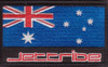 Jettribe Flag Velcro Patch (Multiple Countries) PWC Jetski Ride & Race