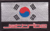 Jettribe Flag Velcro Patch (Multiple Countries) PWC Jetski Ride & Race