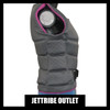 Jettribe Outlet - Ladies Wake Vest or X-Series Grey / Pink Segmented or Sample Size Medium Comp Neoprene