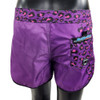 Jettribe Leopard Ladies Board Shorts | Purple | PWC Jetski Ride & Race Apparel 