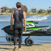 Jettribe Circuit 2 Piece Wetsuit Set | Black | John & Jacket 