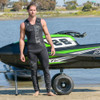 Jettribe Circuit 2 Piece Wetsuit Set | Black | John & Jacket 