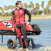 Jettribe Circuit 2 Piece Wetsuit Set | Red | John & Jacket