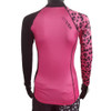 Jettribe Ladies Cut Rashguard | Leopard Pink | UV Protection Swim Shirt 