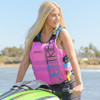 Jettribe USCG Circuit Vest | Pink / Blue | Coast Guard Approved CGA Type 3 | Side-Entry Jet Ski Vest (Pre-Order) 