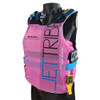 Jettribe USCG Circuit Vest | Pink / Blue | Coast Guard Approved CGA Type 3 | Side-Entry Jet Ski Vest 