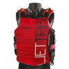 Jettribe USCG Circuit Vest | Red | Coast Guard Approved CGA Type 3 | Side-Entry Jet Ski Vest 