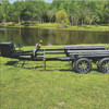 Jettribe 2 Place | JTR Personal Watercraft PWC Trailer | Sitdown / Stand-Up | American Steel.