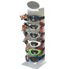 Display for PWC Goggles: Display Stand Fixture