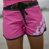 Hibiscus Ladies Board Shorts | Pink | PWC Jetski Ride & Race Apparel 