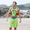 RS.25 Side Entry Impact Vest (Green/ Orange) Version 1 **SNEAK PEEK 2025 SERIES**