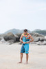 RS.25 Side Entry Impact Vest (Orange/ Aqua) Version 3 **SNEAK PEEK 2025 SERIES**