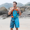 RS.25 Side Entry Impact Vest (Orange/ Aqua) Version 3 **SNEAK PEEK 2025 SERIES**