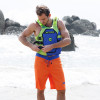 RS.25 Side Entry Impact Vest (Green/ Royal blue) Version 3 - (Photography Sample)