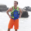 RS.25 Side Entry Impact Vest (Green/ Royal blue) Version 3 - (Photography Sample)