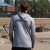 JTR Series Hooded Rashguard- Grey/ Black