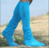 Socks | Lycra Socks Gator Top | Aqua (Size: XL/XXL)