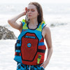 RS-25P.2 Side Entry Impact Vest (Red/Aqua)