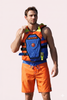 RS.25 Side Entry Impact Vest (Orange/ Royal Blue)